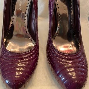 Purple Dress Pump Heels